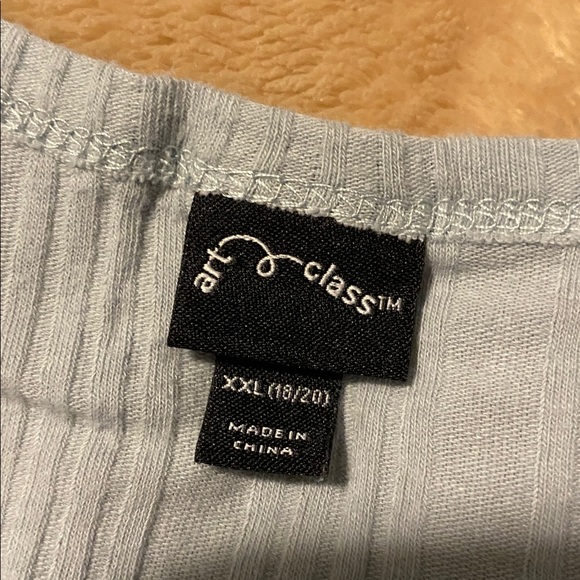 Art Class Ribbed Top Sz S - Picture 4 of 5